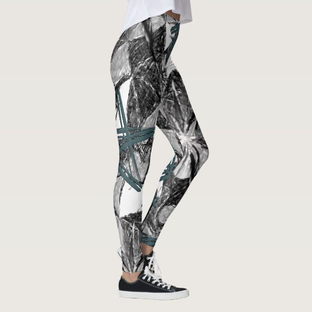 leggings negros verdes grises largos adolescente (Derecha)