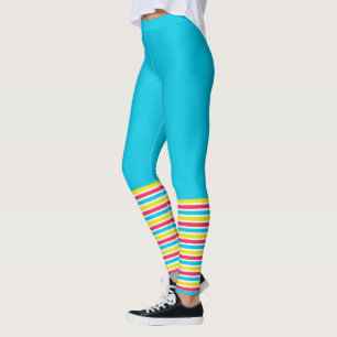 Leggings Neon Aerobics Leg Warmer