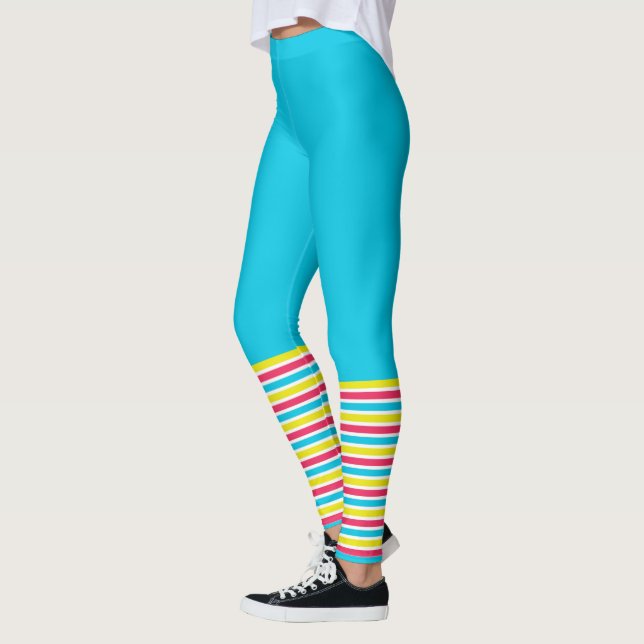 Leggings Neon Aerobics Leg Warmer (Izquierda)