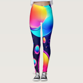 Leggings Neon Bubble Universe