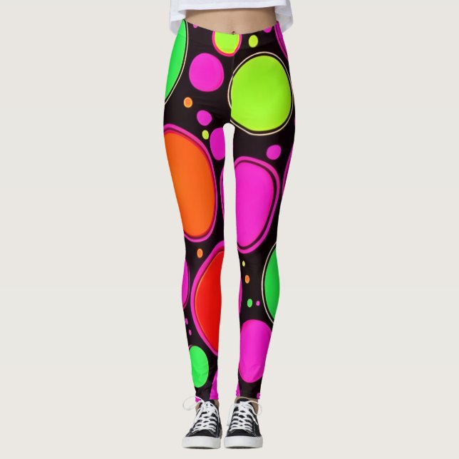 Leggings Neon Dot Fiesta (Anverso)
