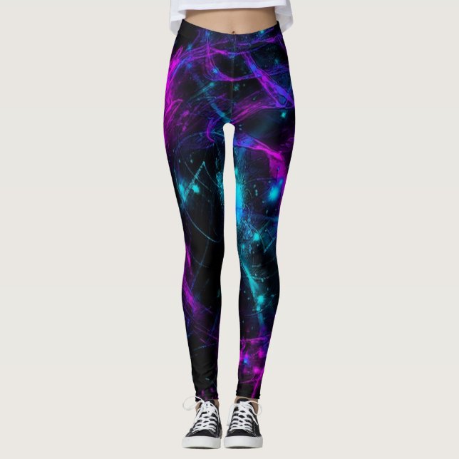 Leggings Neon Galaxy (Anverso)