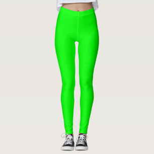Leggings Neon Green Funky