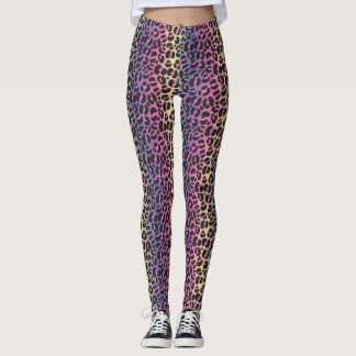 Leggings Neon Leopard
