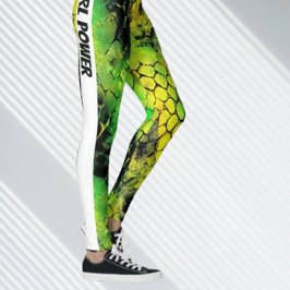 Leggings Neon Snon Animal GRL Power
