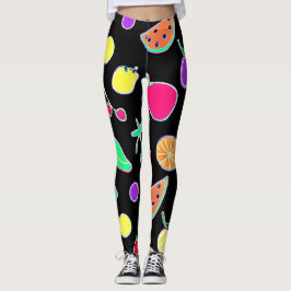 Leggings Neón tropical radiante