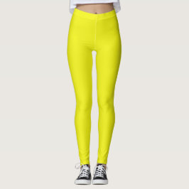 Leggings Neon Yellow Funky