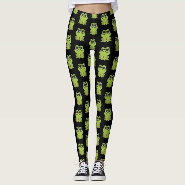 Leggings Nerd de rana (Anverso)