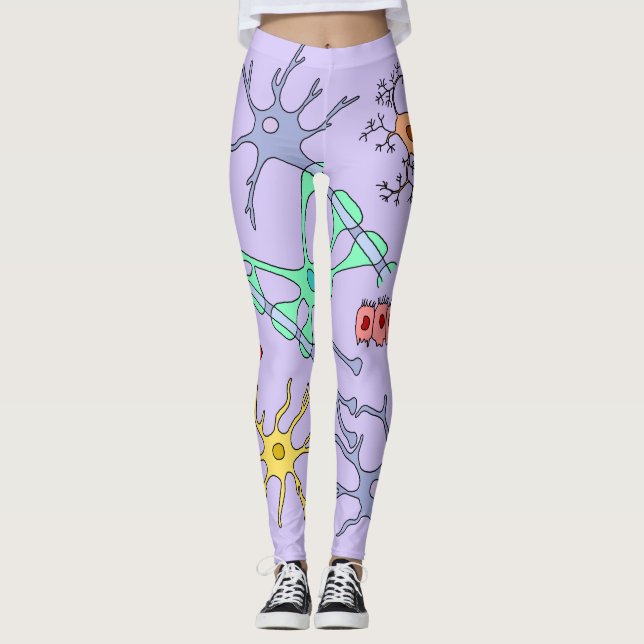 Leggings Neuronas y Glía (Anverso)