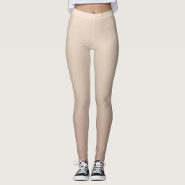Leggings Neutral Beige Taupe Ombre