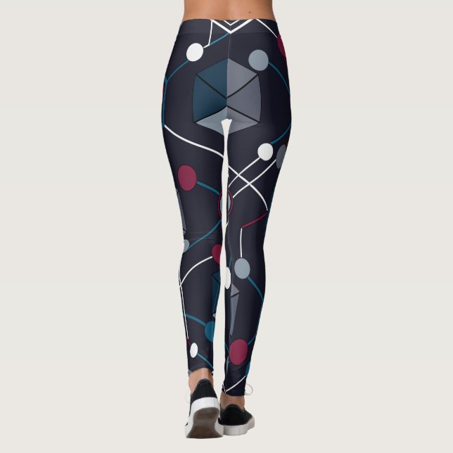 Leggings Nexo geométrico (Reverso)