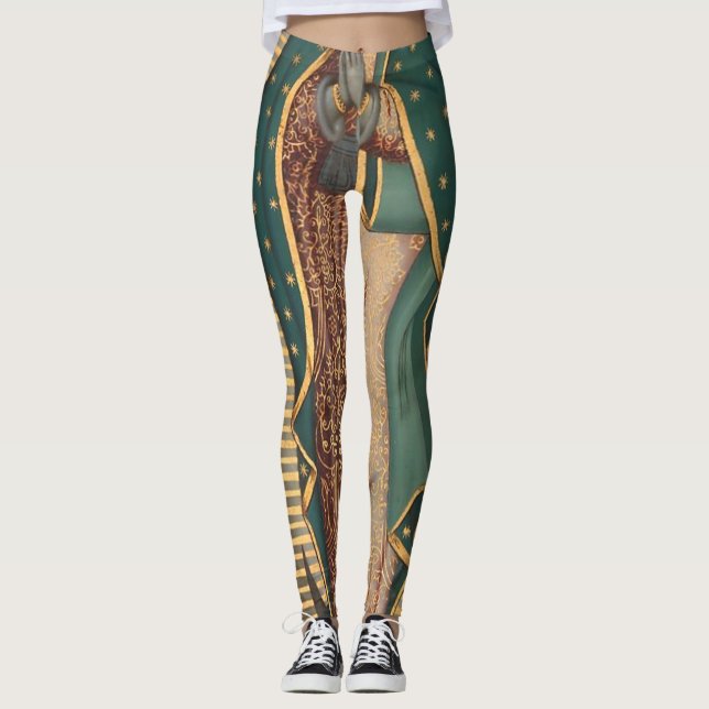 Leggings Nicolas Enrquez La Virgen De Guadalupe Con La F (Anverso)