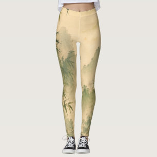 Leggings Niebla de bambú salvia