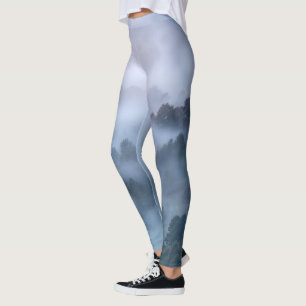 Leggings Niebla matutina por los árboles