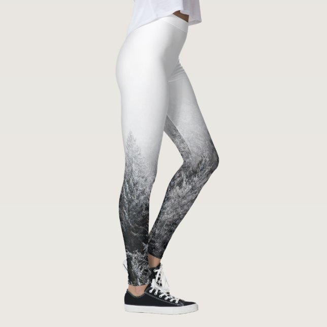 Leggings Niebla sobre bosque congelado (Derecha)