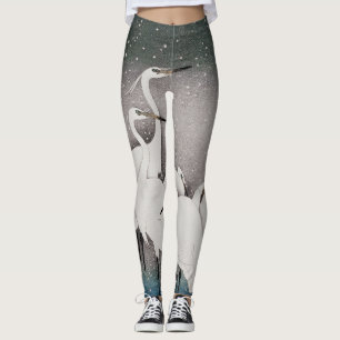 Leggings Nieve de invierno de granos de Koson en Japón