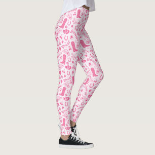 Leggings Niña rosa dulce molienda cerezas