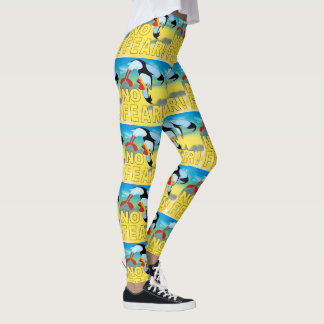 Leggings Ningunas polainas del frailecillo del miedo