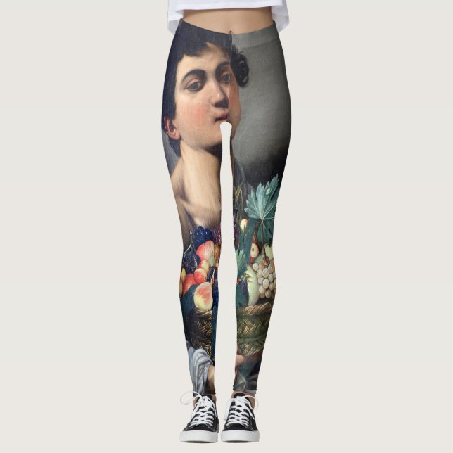 Leggings Niño con cesta de fruta (Caravaggio) (Anverso)