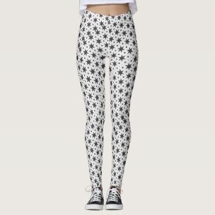 Leggings Nir Starry Stars Pattern Leggms,  Psydefx æ