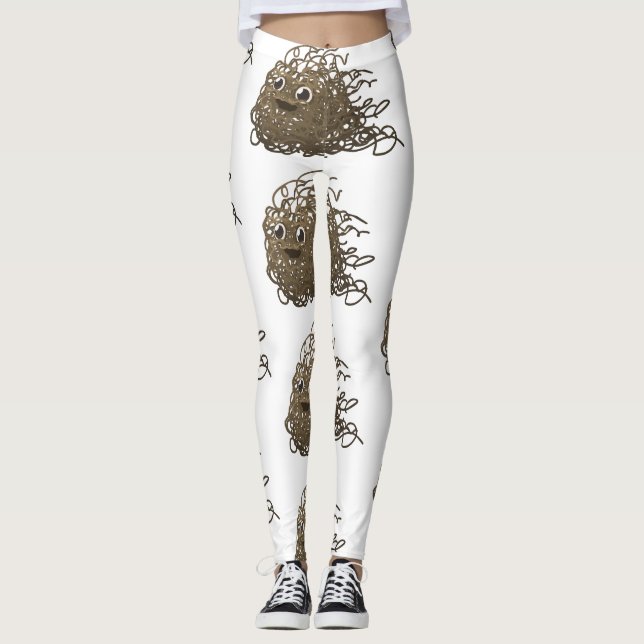 Leggings No hay musgo de mucho alboroto (Anverso)