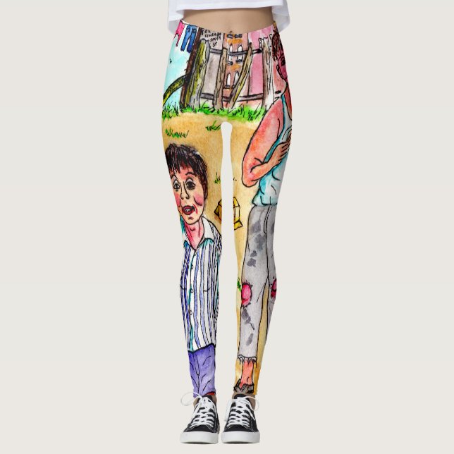 Leggings No, no estamos lanzando las rocas - polainas (Anverso)