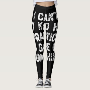 Leggings No puedo mi hijo practicar un juego o algo