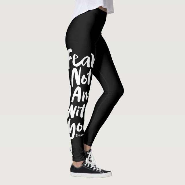 Leggings NO TEMAS, ESTOY contigo Cruz Cristiana Jesús (Derecha)