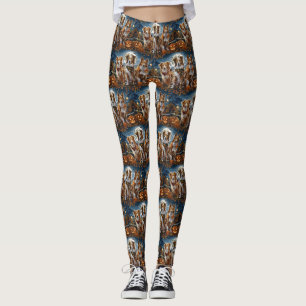 Leggings Noche de Brujas Espeluznante en Nueva Escocia