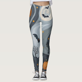 Leggings Noche de la Muerte de Halloween