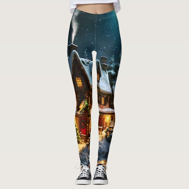 Leggings Noche de los navidades (Anverso)