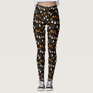 Leggings Noche espeluznante de Boo-tiful