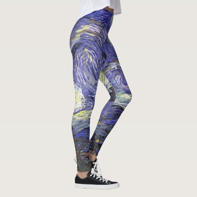 Leggings Noche estrellada de Vincent van Gogh (Derecha)