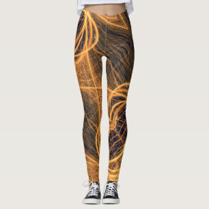 Leggings Nochevieja Fireworks - Power yoga Ir