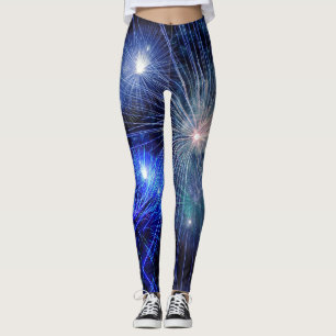 Leggings Nochevieja Fireworks - Power yoga Ir