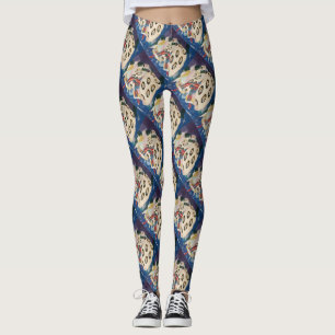 Leggings NOCTURNA CON MÁSCARAS / Mascarada veneciana