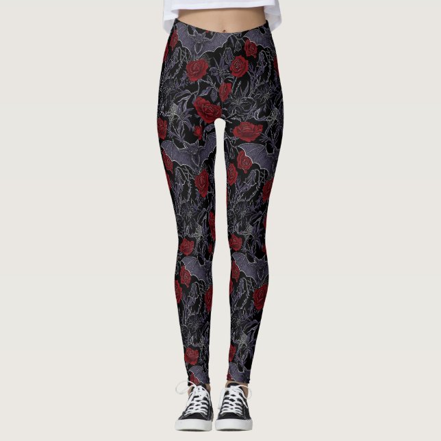 Leggings Nocturnal Bloom (Anverso)