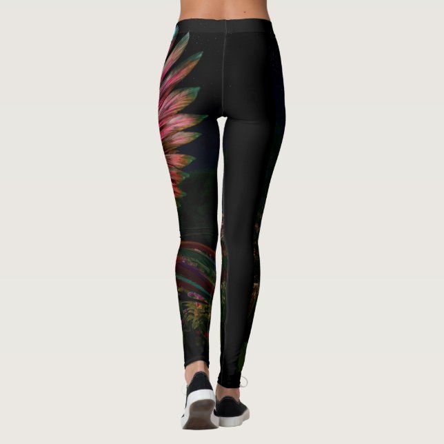 Leggings Nocturnal Pheasant Over the Pyramid (Reverso)
