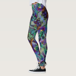 Leggings Noghtmare Lavender Green Halloween