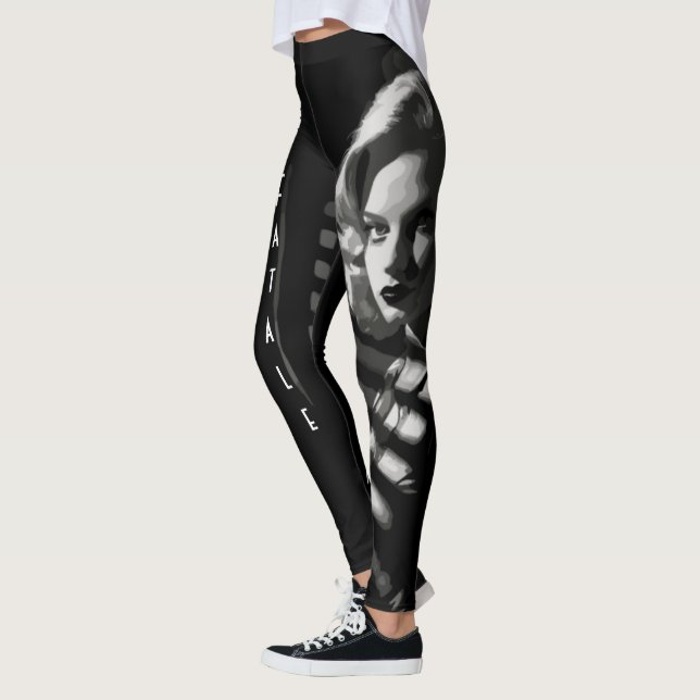 Leggings Noir Femme Fatale (Izquierda)