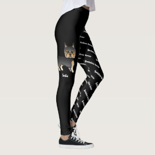 Leggings Nombra y raza negra y neoyorquina