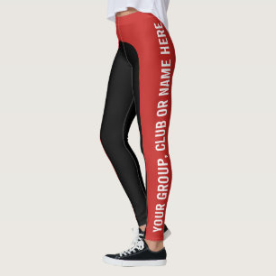 Leggings nombradas adaptables bicolores