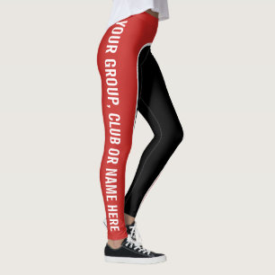 Leggings nombradas adaptables tricolores