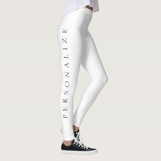 Leggings Nombre clásico (o palabra) (Derecha)