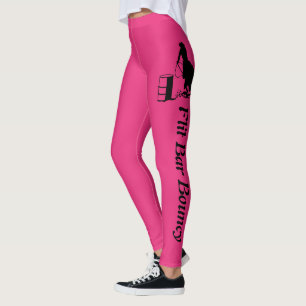 Leggings Nombre de caballo Personalizado Rodeo Cowgirl Barr