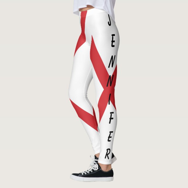 Leggings Nombre personalizado Alabama Indicador