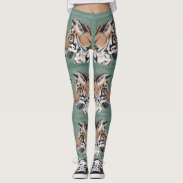 Leggings NOMBRE personalizado de la leyenda de los ojos de 