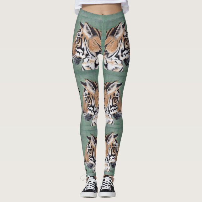 Leggings NOMBRE personalizado de la leyenda de los ojos de  (Anverso)