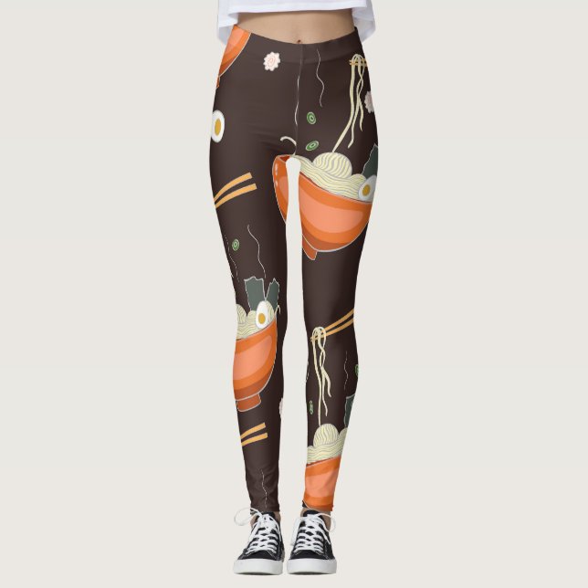 Leggings Noodles Ramen: Gráficos de época (Anverso)