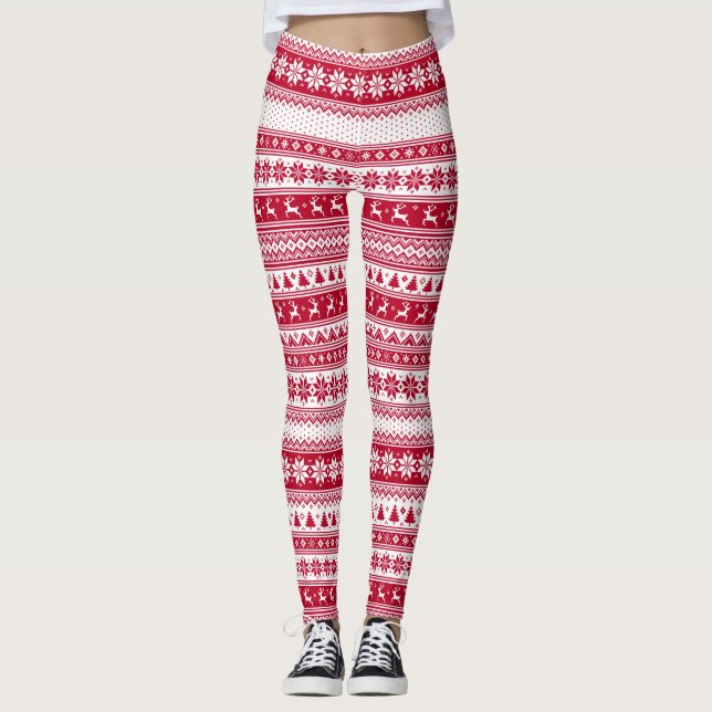 Leggings Nórdico - Navidades escandinavos (Anverso)
